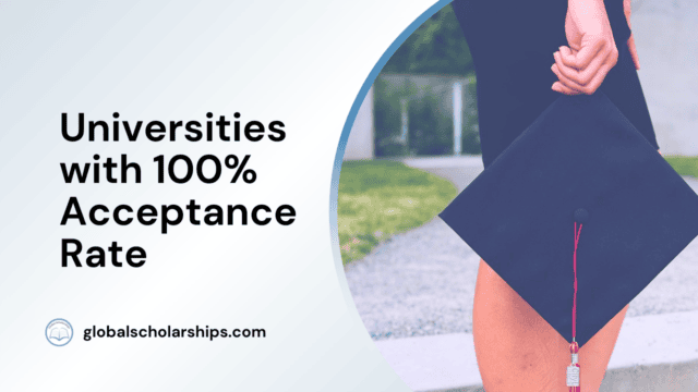 Universities with 100% Acceptance Rate