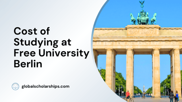 Cost of Studying at Free University Berlin