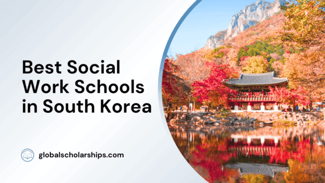 Best Social Work Schools in South Korea