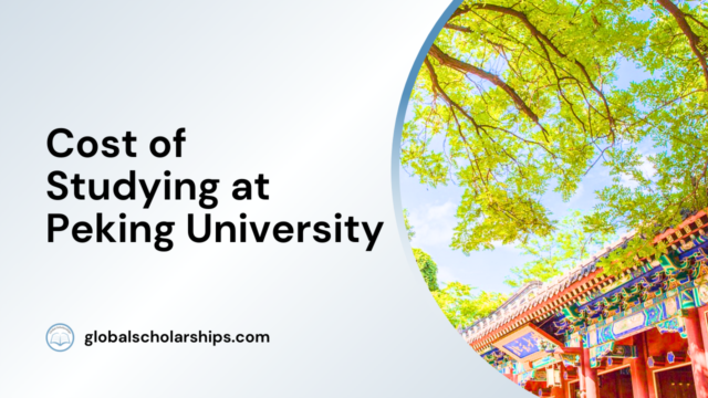 Cost of Studying at Peking University