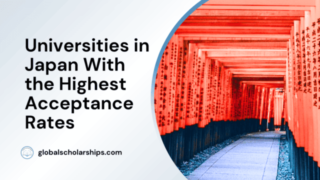 Universities in Japan With the Highest Acceptance Rates