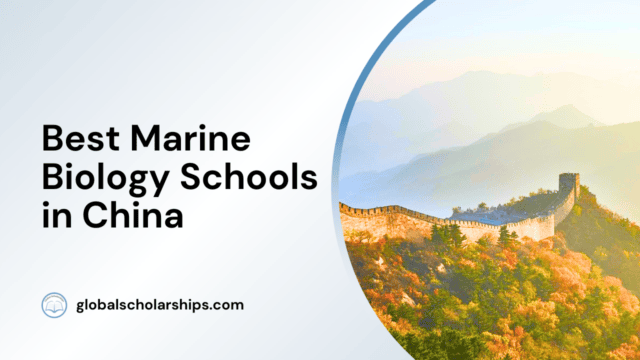 Best Marine Biology Schools in China