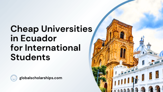Cheap Universities in Ecuador for International Students