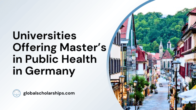 Universities Offering Master’s in Public Health in Germany