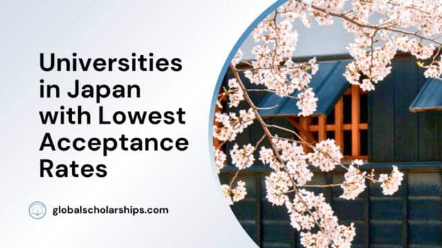 Universities in Japan with Lowest Acceptance Rates