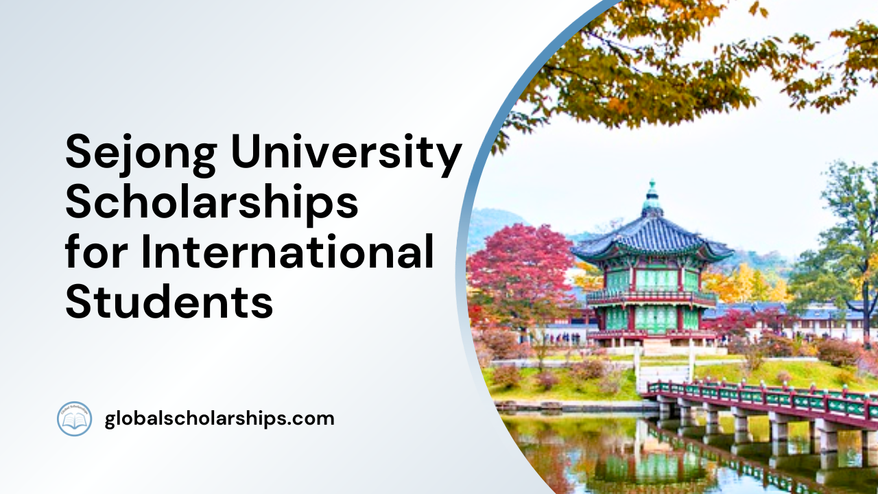 Sejong University Scholarships for International Students