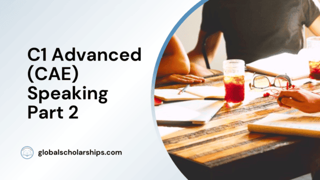 C1 Advanced (CAE) Speaking Part 2