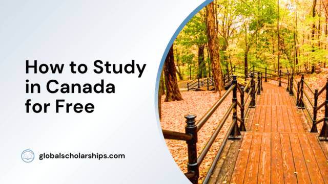 How to Study in Canada for Free