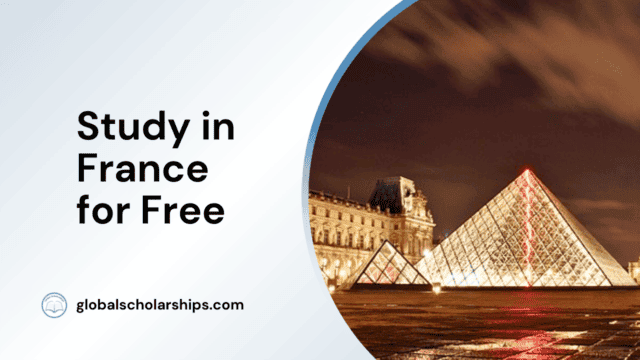 Study in France for Free