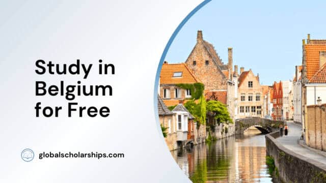 Study in Belgium for Free