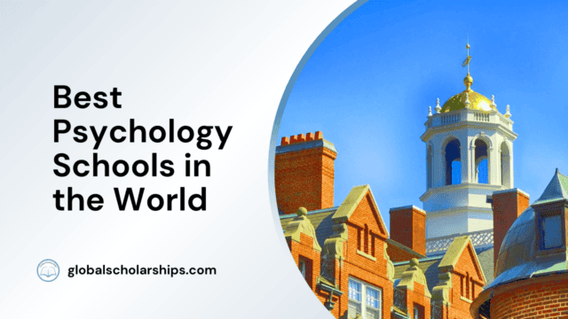 Best Psychology Schools in the World