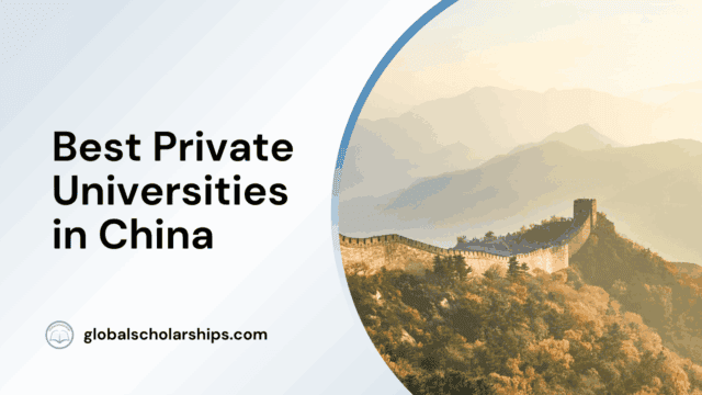 Best Private Universities in China
