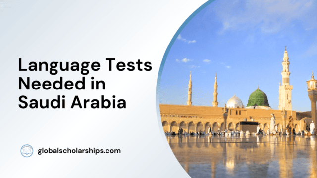 Language Tests Needed in Saudi Arabia