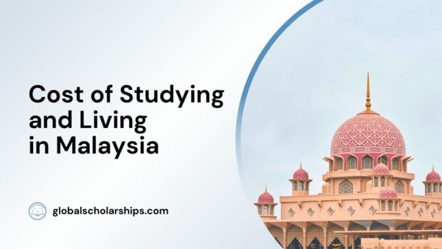Cost of Studying and Living in Malaysia