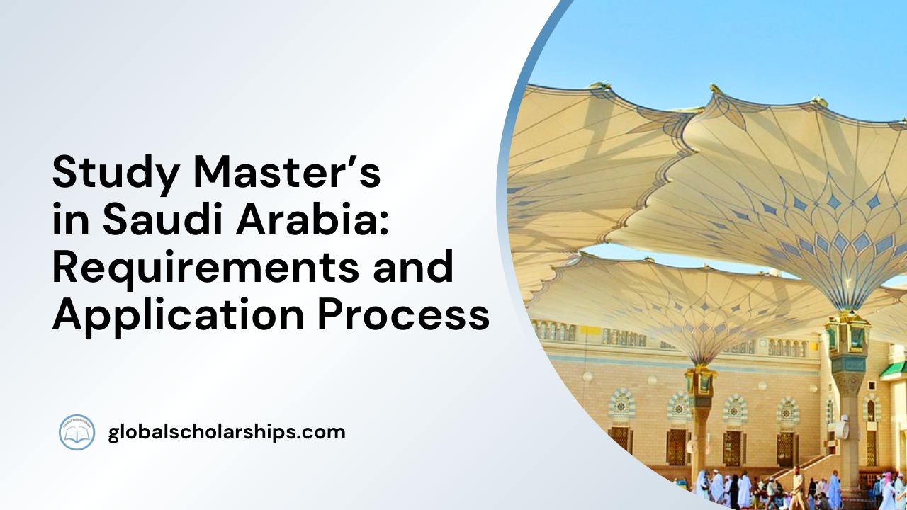 Study Master’s in Saudi Arabia: Requirements and Application Process