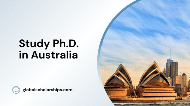Study Ph.D. in Australia