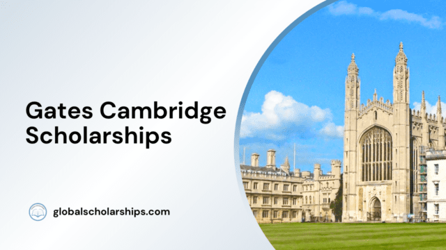 Gates Cambridge Scholarships